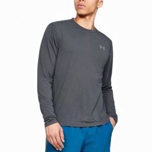 Under Armour Streaker 2.0 Grey Long Sleeve Compression Shirt